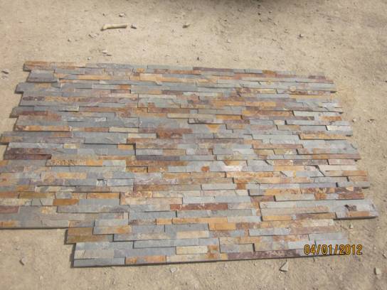Listelli squadrati ardesia multicolor